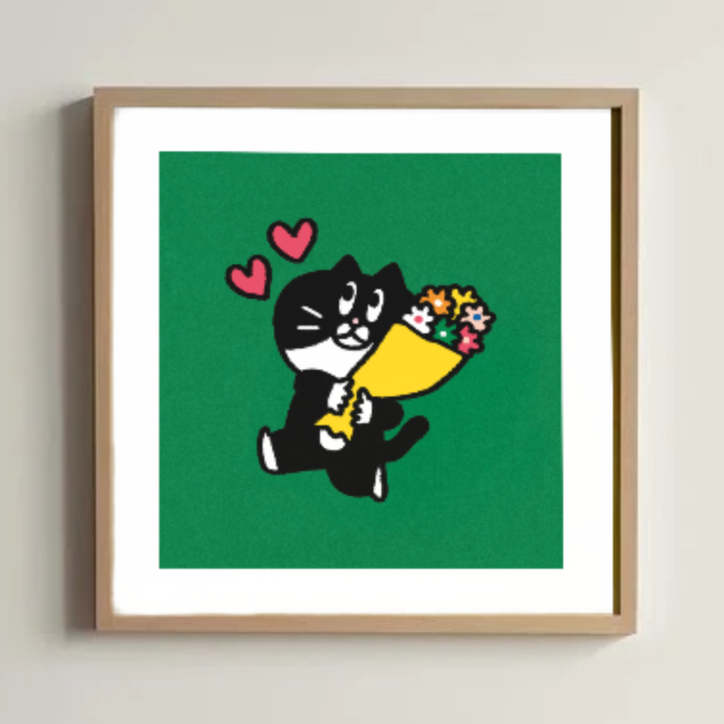 Gomatsu artprint "I am Bongu"