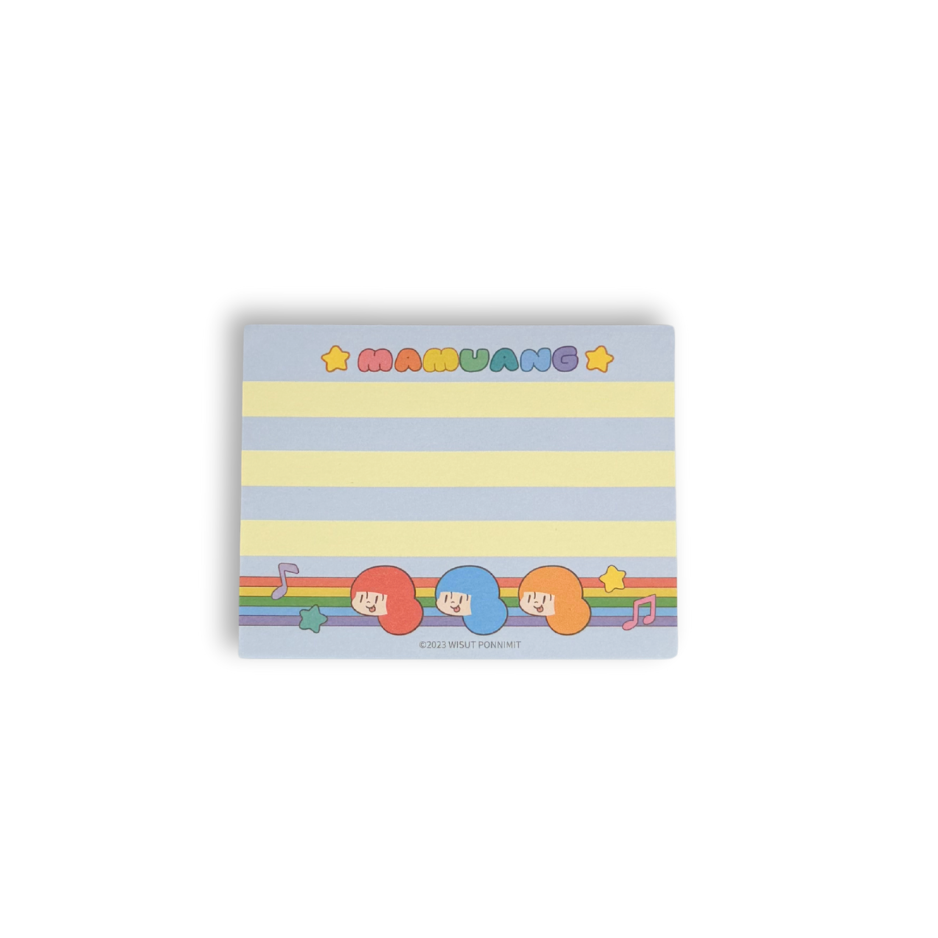 Mamuang memo pad  -blue B