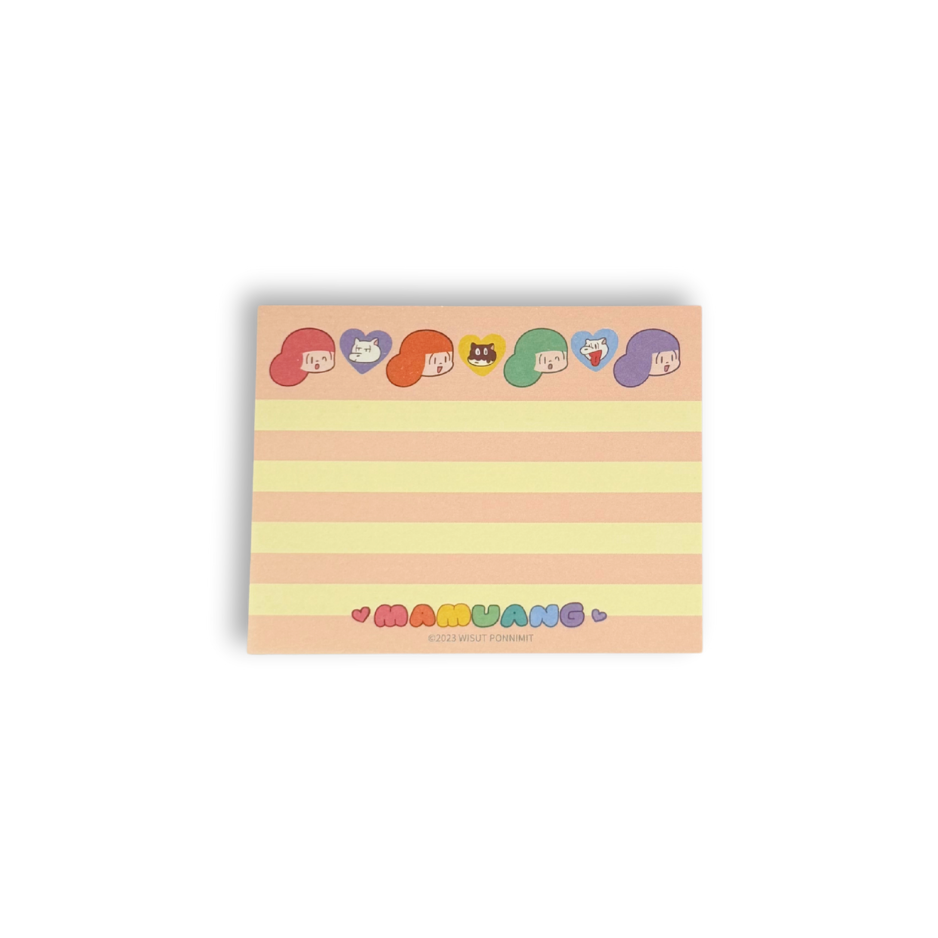Mamuang memo pad - Pink B