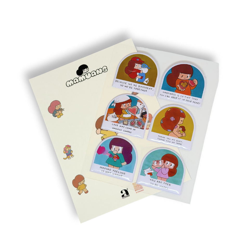 Mamuang Foam sticker set