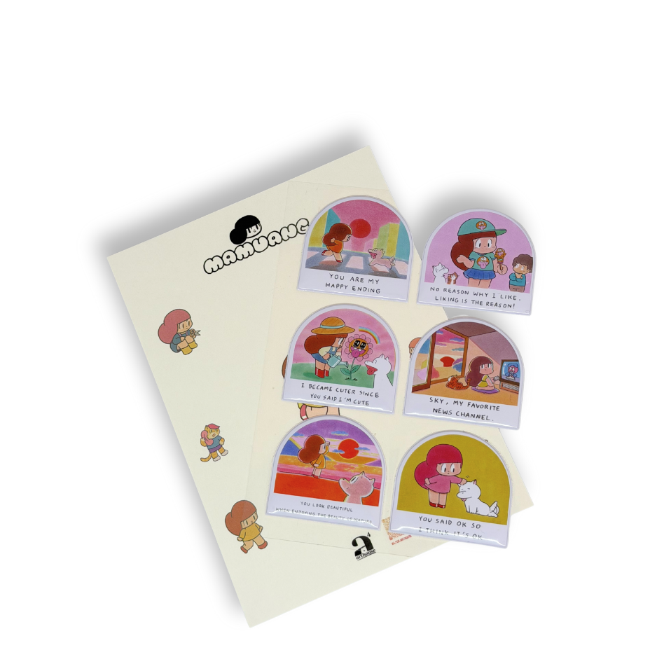 Mamuang Foam sticker set