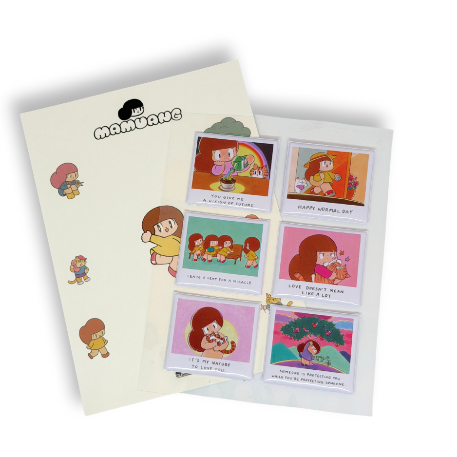 Mamuang Foam sticker set