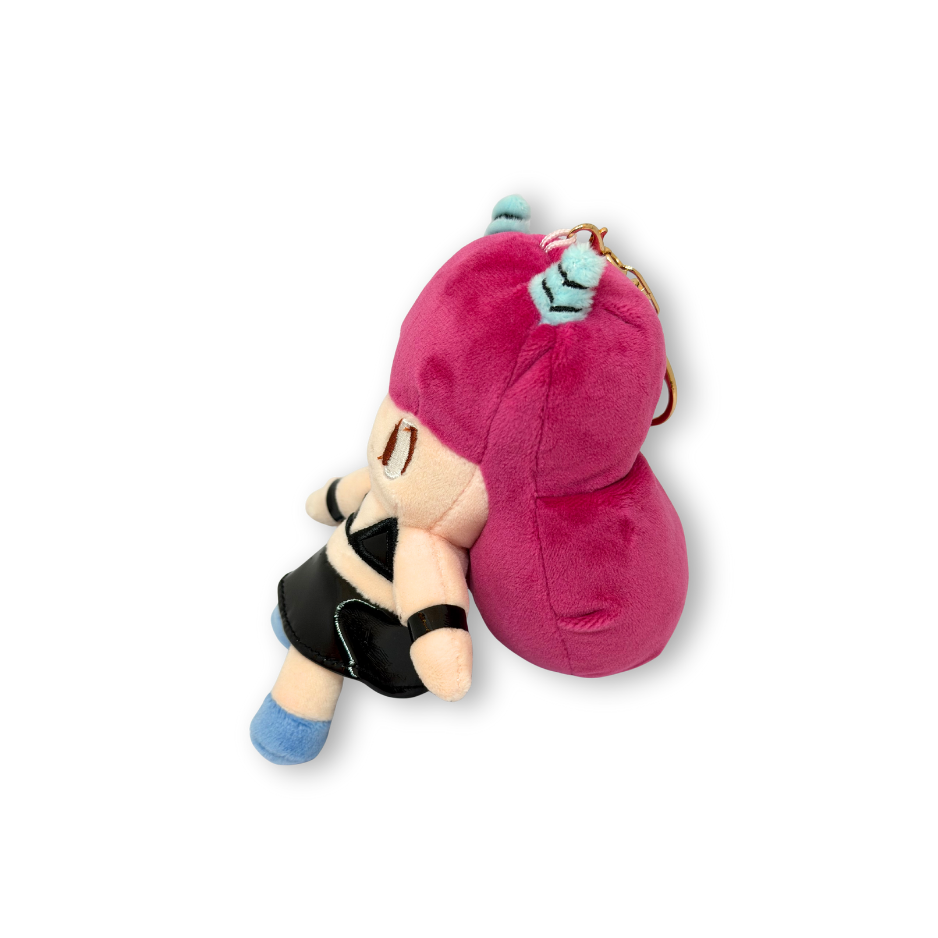 Mamuang stuffed toy keychain set (angel & witch)