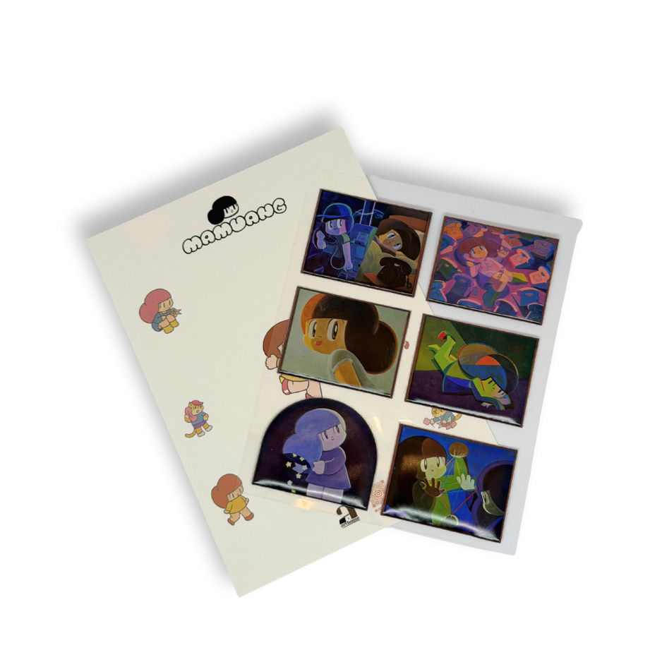 Mamaung foam sticker set -Art