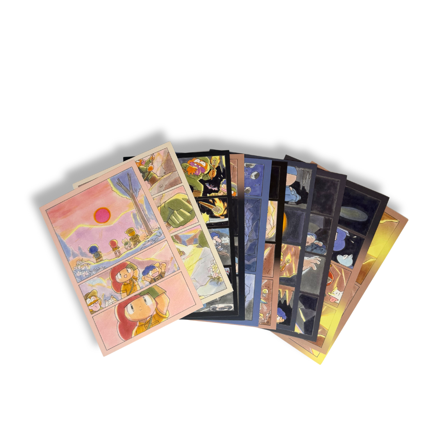 Mamuang postcard sunset (10pcs/set)