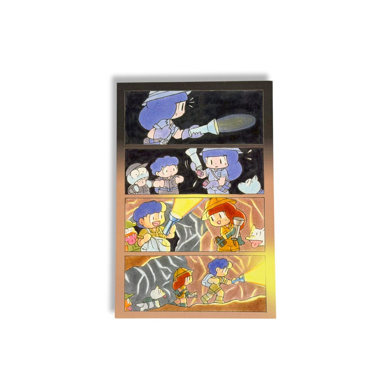 마무앙 엽서 일몰 (10개 세트)