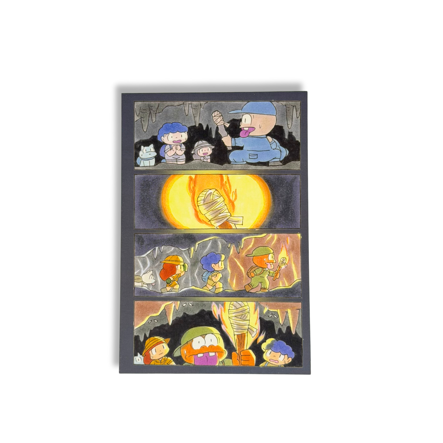 마무앙 엽서 일몰 (10개 세트)