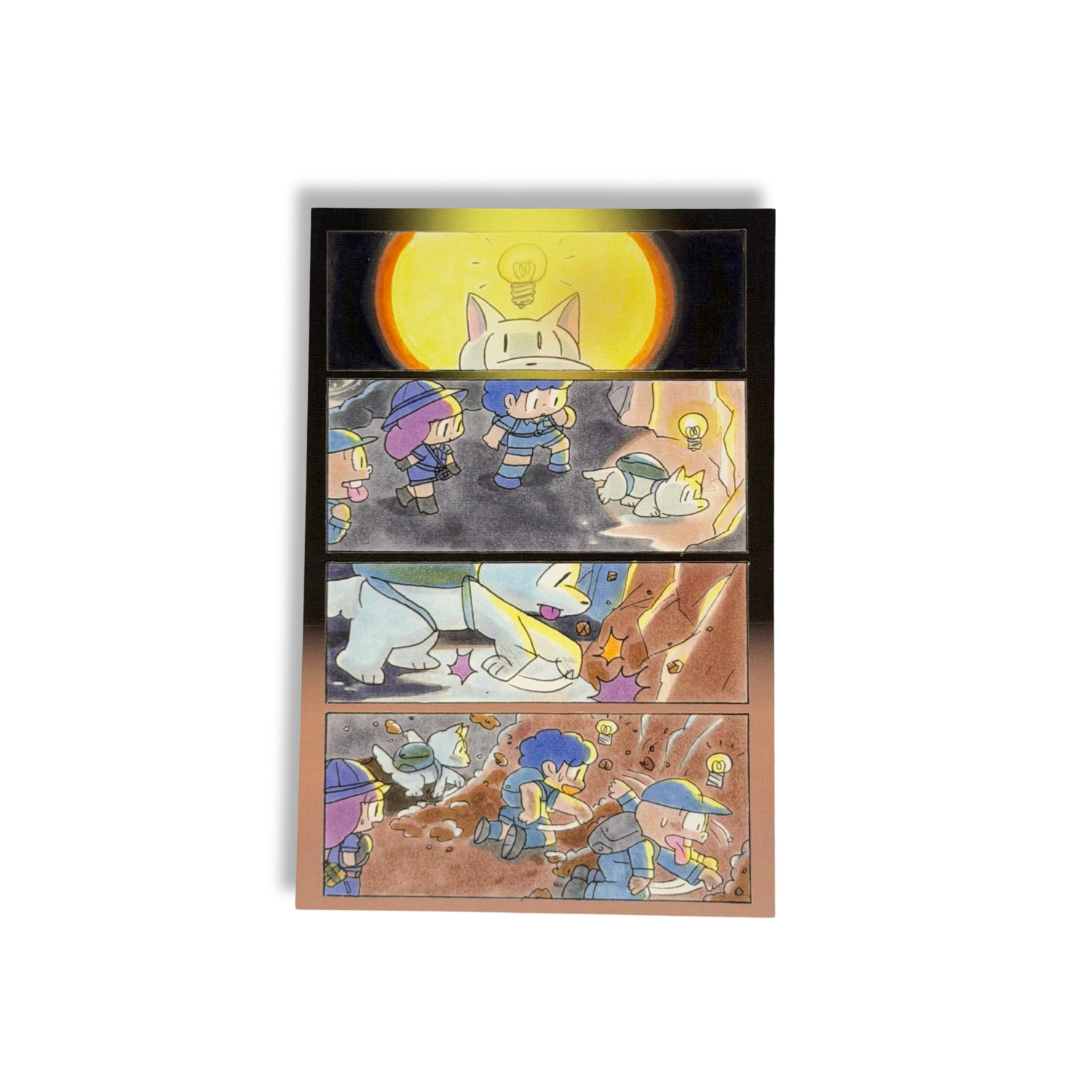 마무앙 엽서 일몰 (10개 세트)