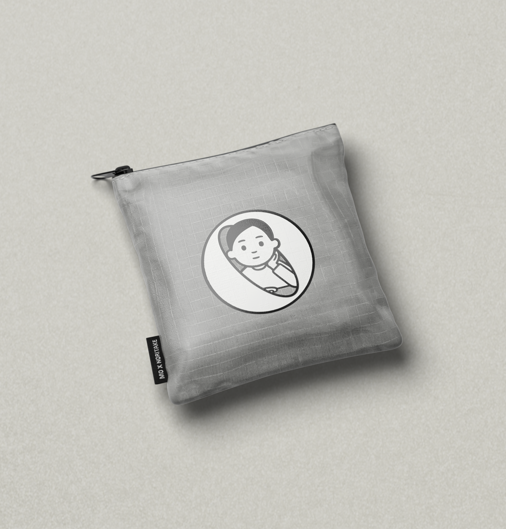 MO x Noritake "O & the Boy" Folded Bag