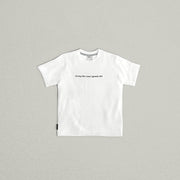 MO x Noritake "Living the Slow Life" Kids Tee (White) M