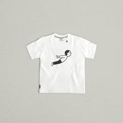 MO x Noritake "Ideas have wings" Kids Tee (White) M