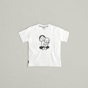 MO x Noritake "BFF" Kids Tee (White) M