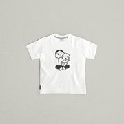MO x Noritake "BFF" Kids Tee (White) S