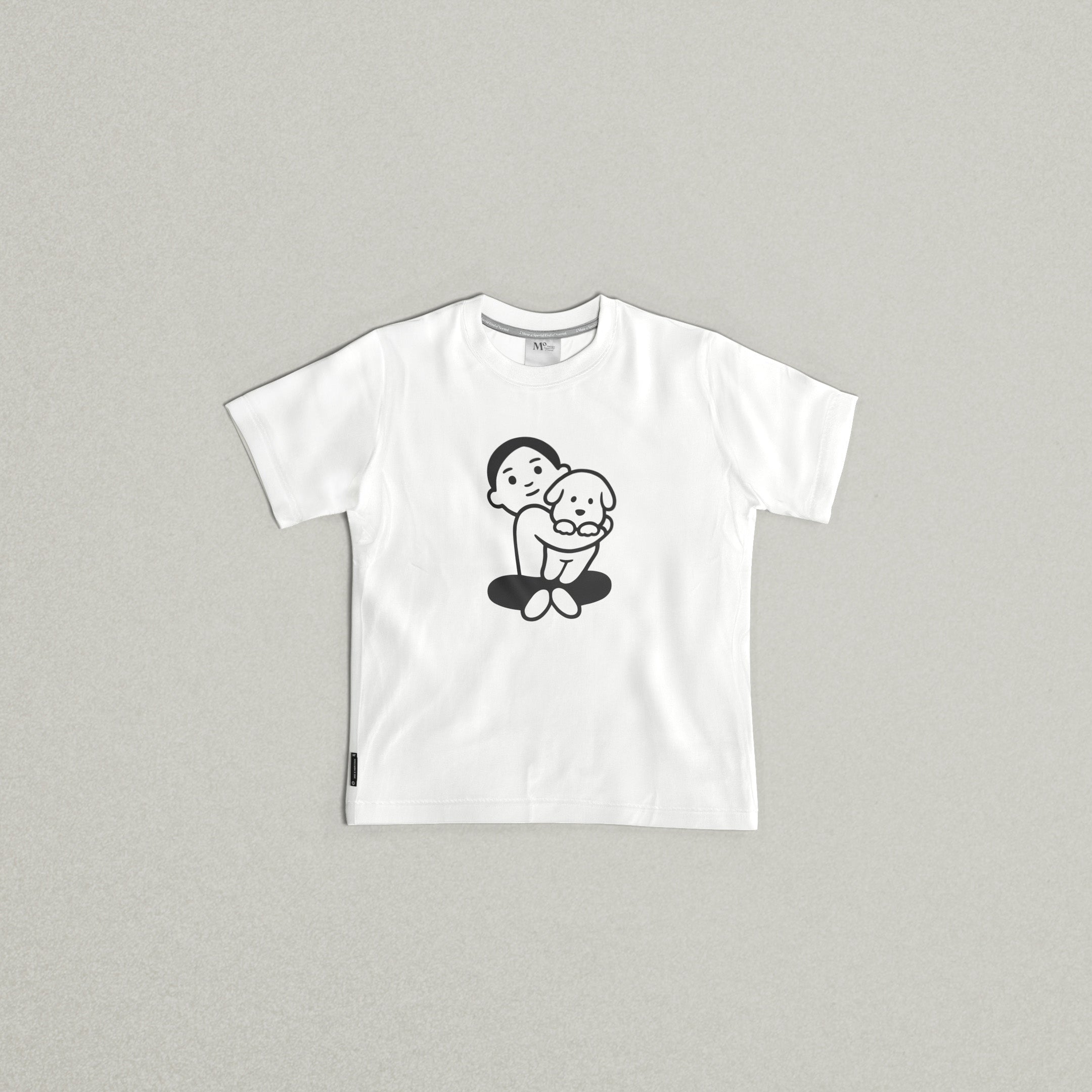 MO x Noritake "BFF" Kids Tee (White) S