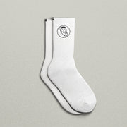 MO x Noritake "O & the Boy" Socks-white