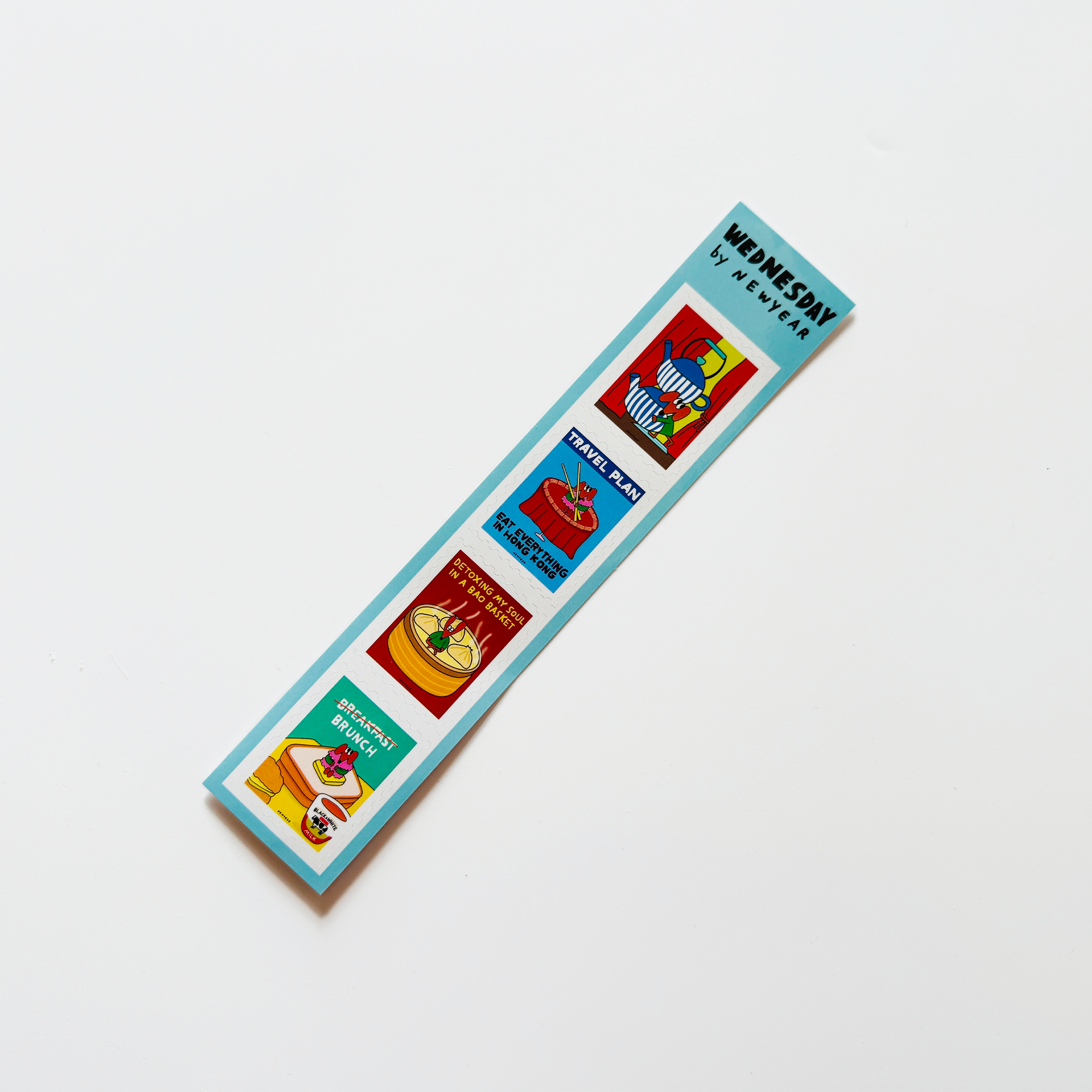 WEDNESDAY Stamp sticker style 1