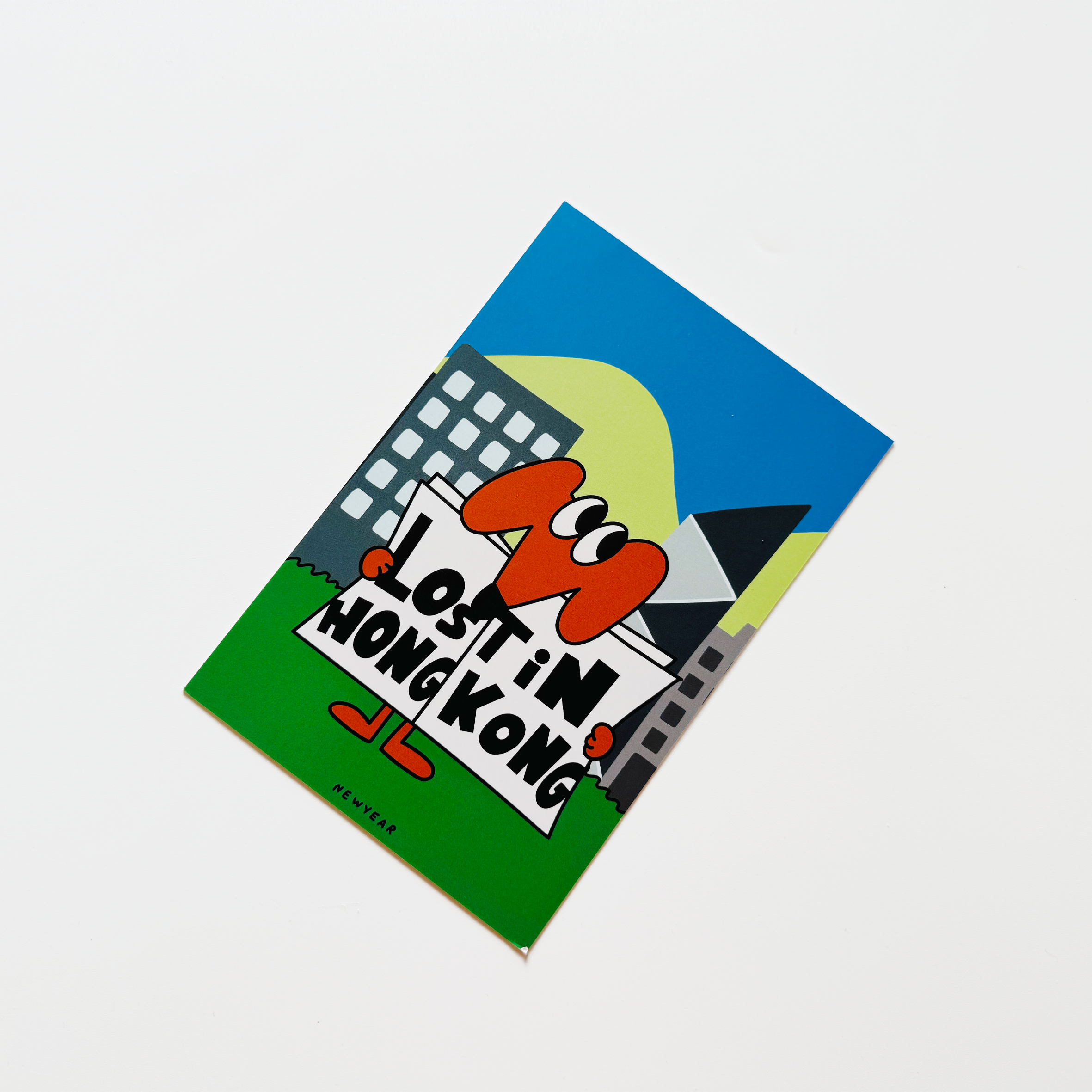 WEDNESDAY Postcard Lost in Hong Kong 03