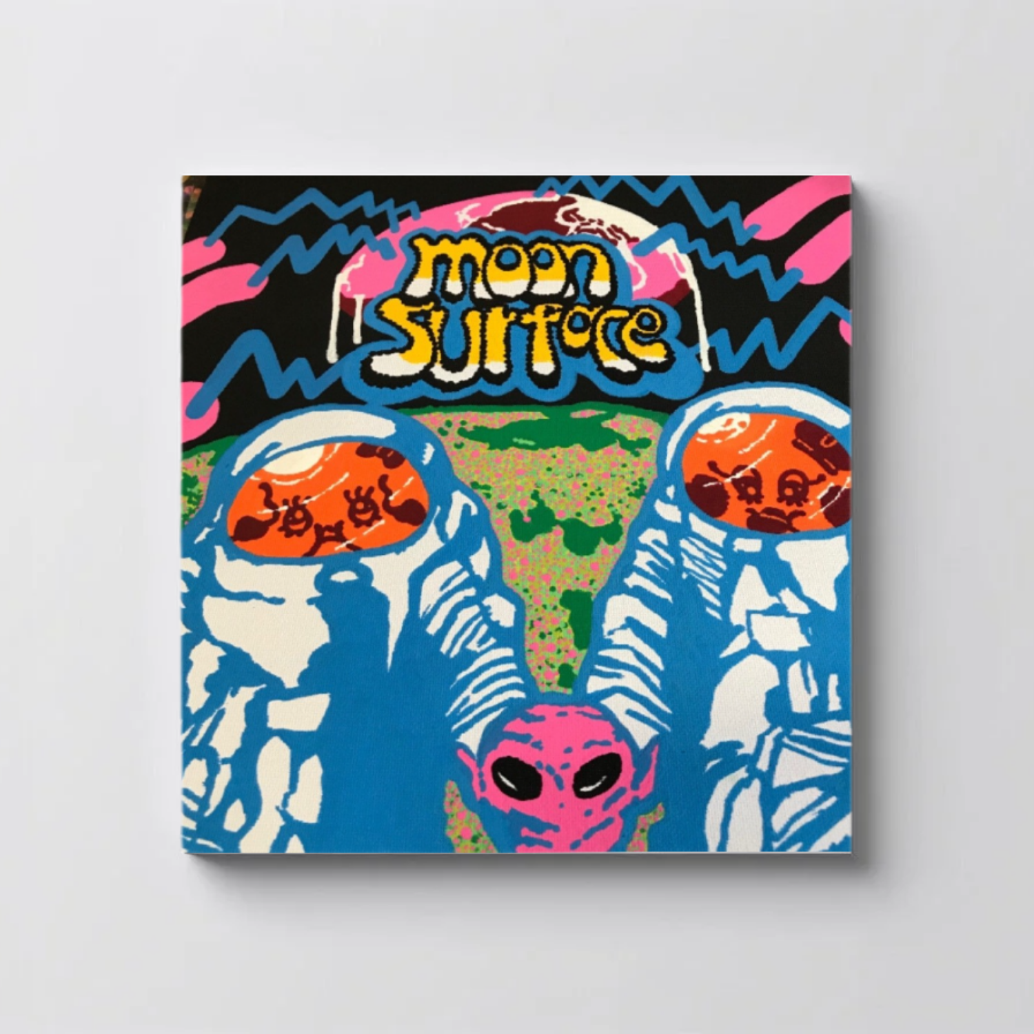 Fuku hanao 原创艺术作品 - Moon Surface (月面)