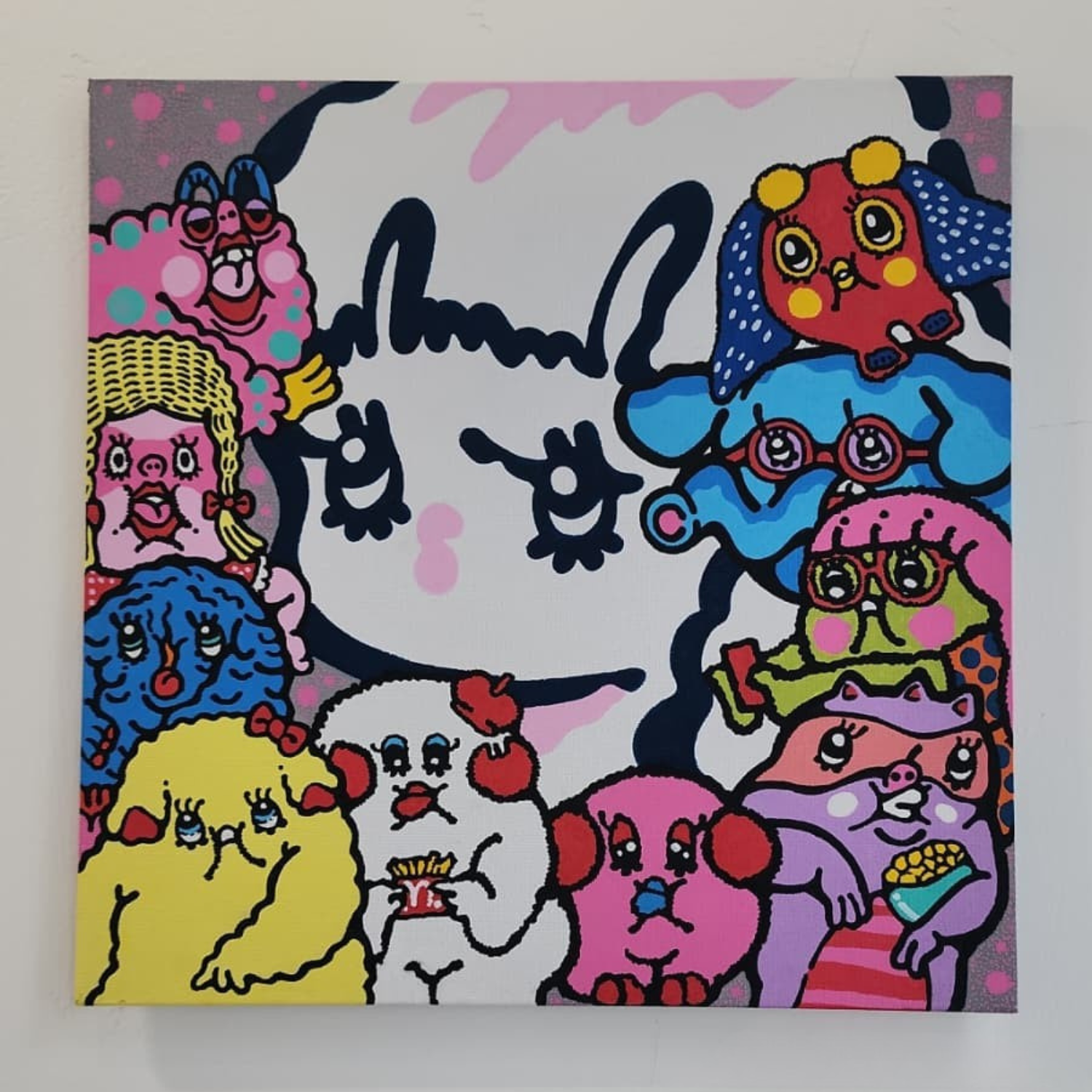 Fuku hanao original artwork  - Gathering (集合)
