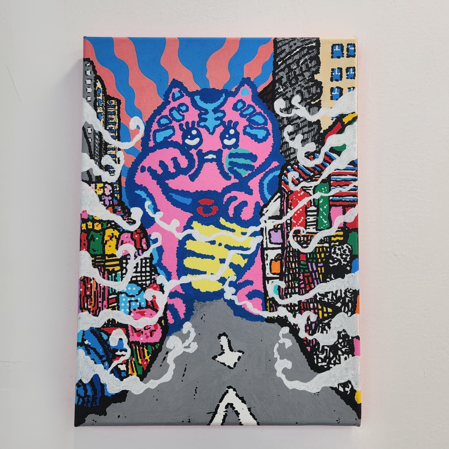 Fuku hanao original artwork -  Ladies' Street (女人街)