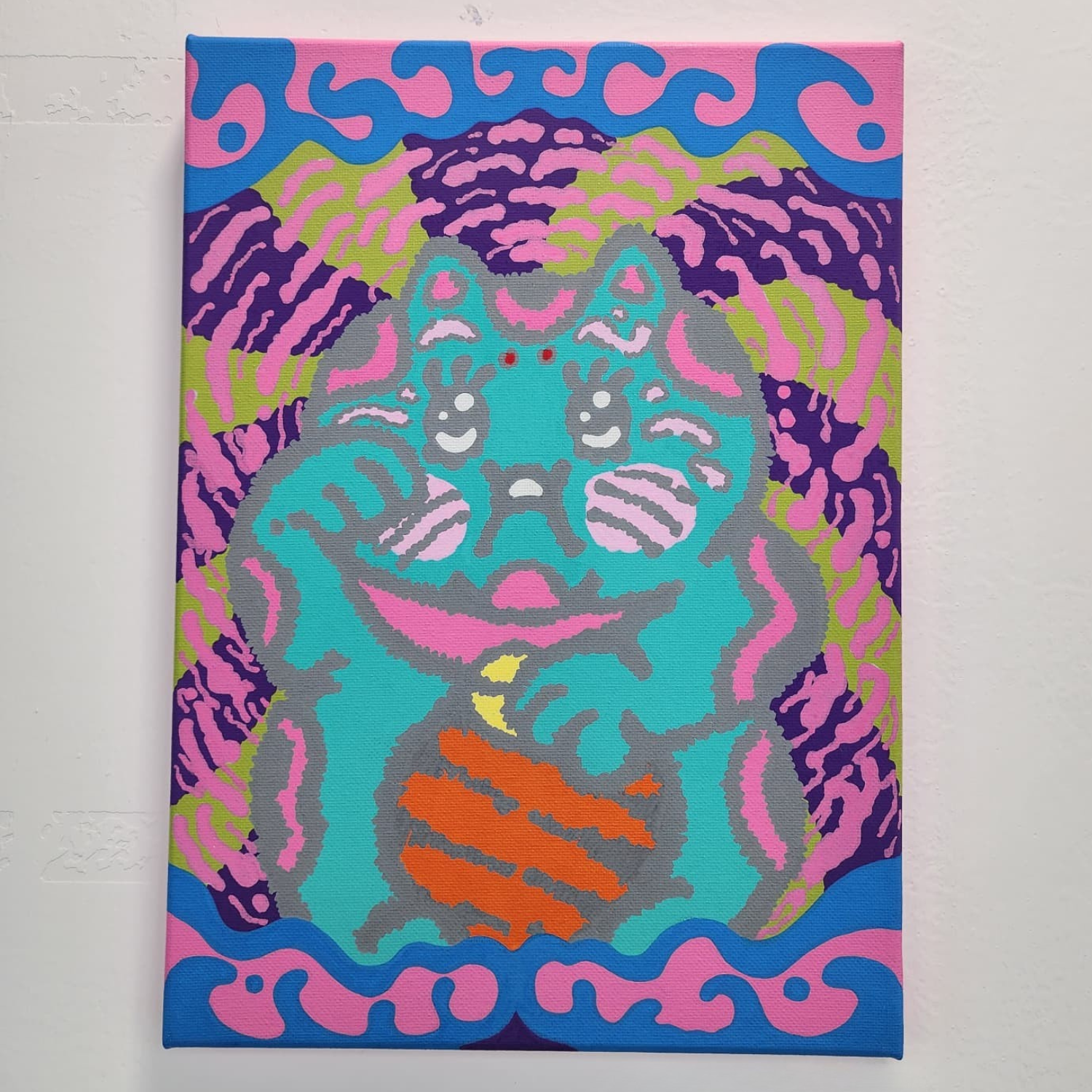 Fuku hanao original artwork - Fortune (幸運)