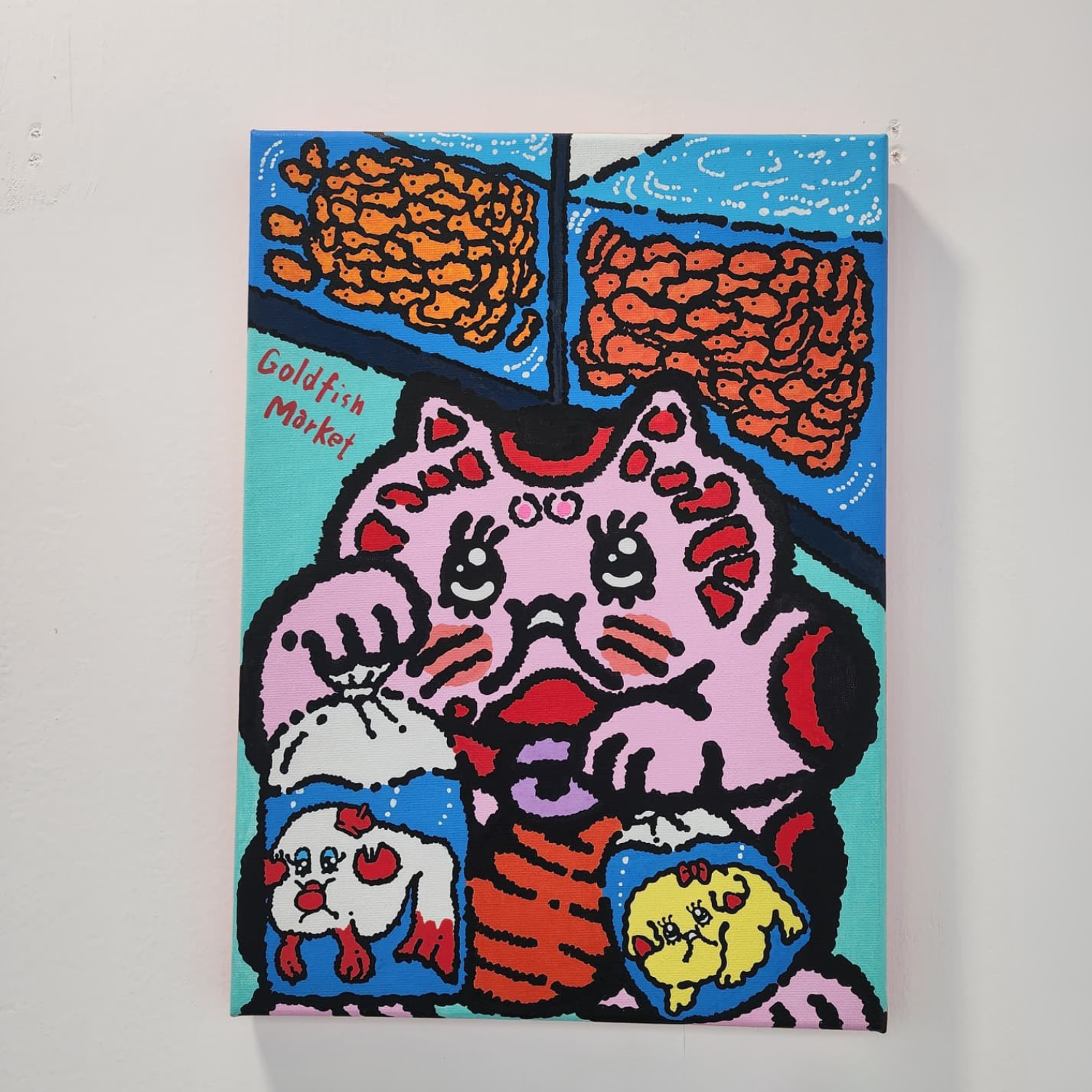 Fuku hanao original artwork - Goldfish Street (金魚街)