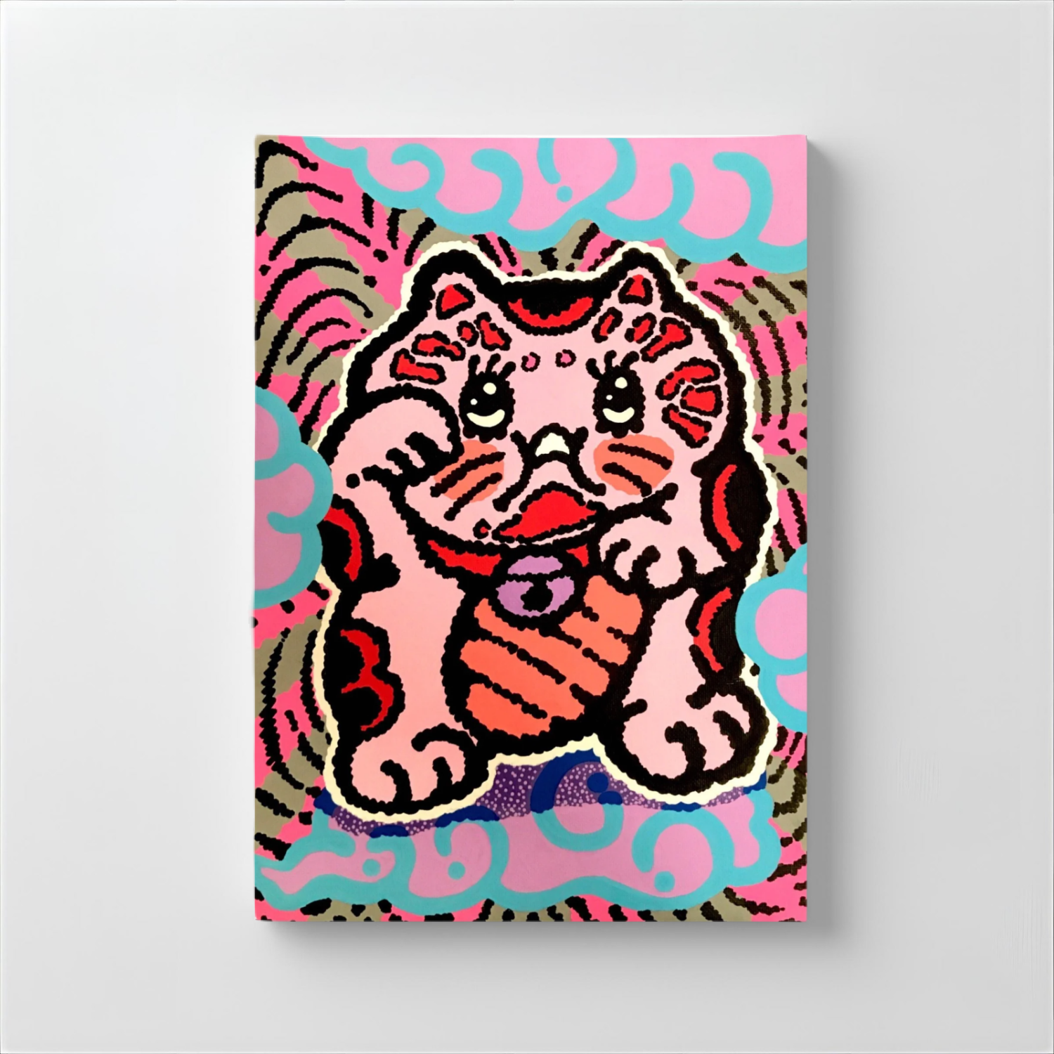 Fuku hanao 原创艺术作品 - Lucky Cat (招き猫)