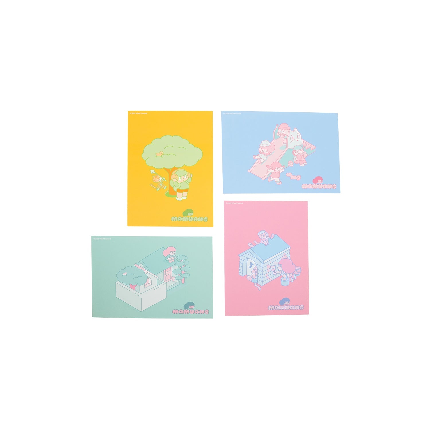 Mamuang x Prism Postcard (4 Style) @pack