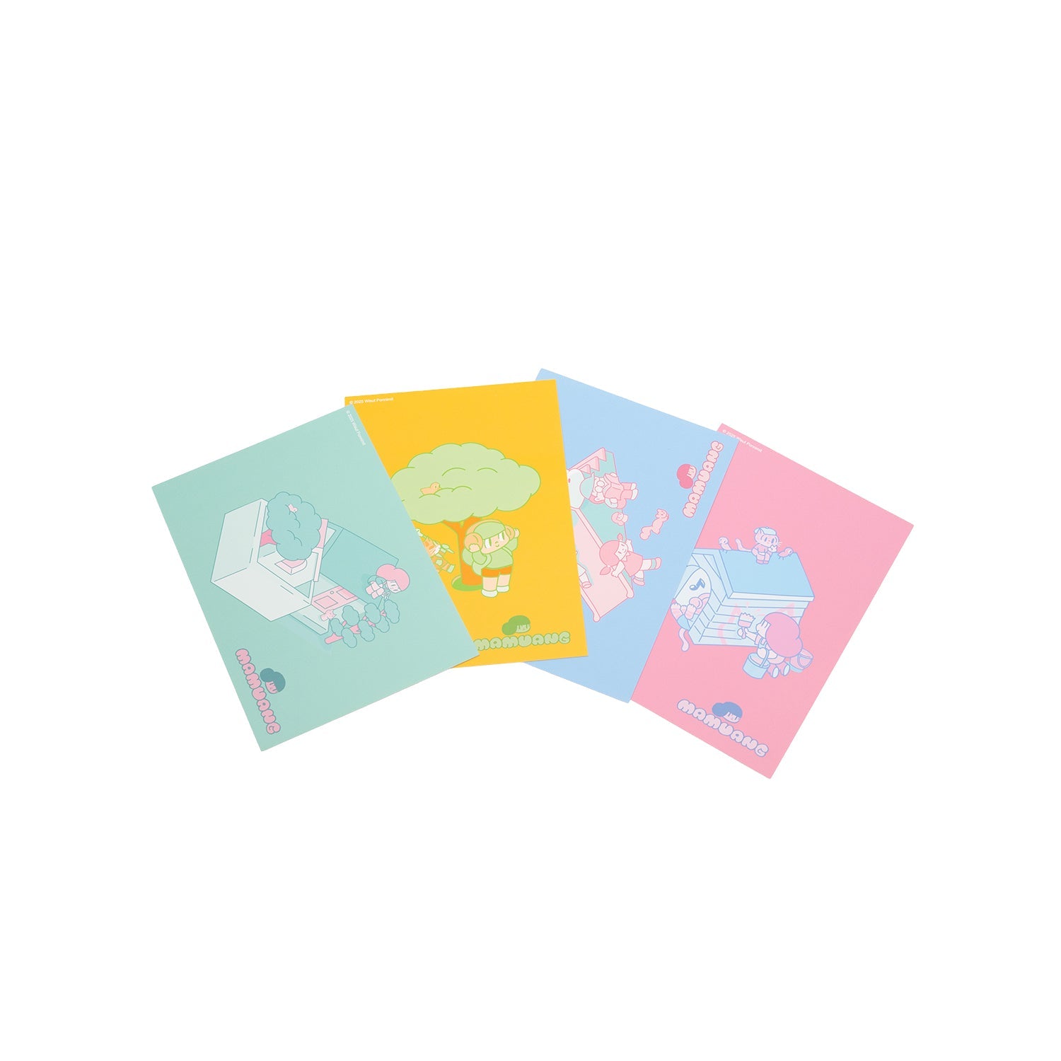 Mamuang x Prism Postcard (4 Style) @pack
