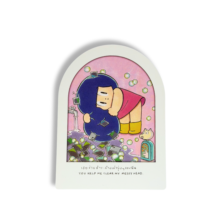 맘앙 엽서 @각각 (스타일 2)