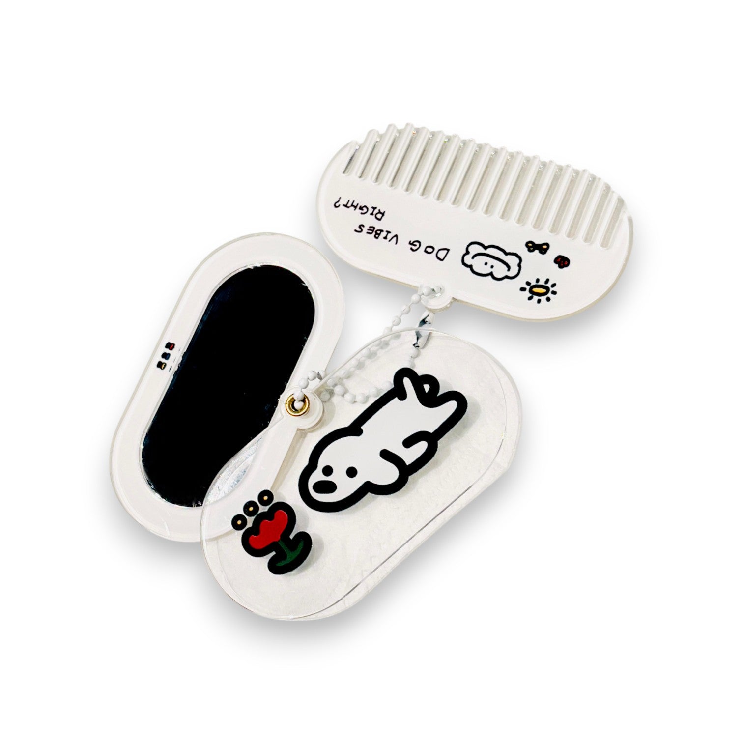 matsui Mirror and Comb (Keychain)