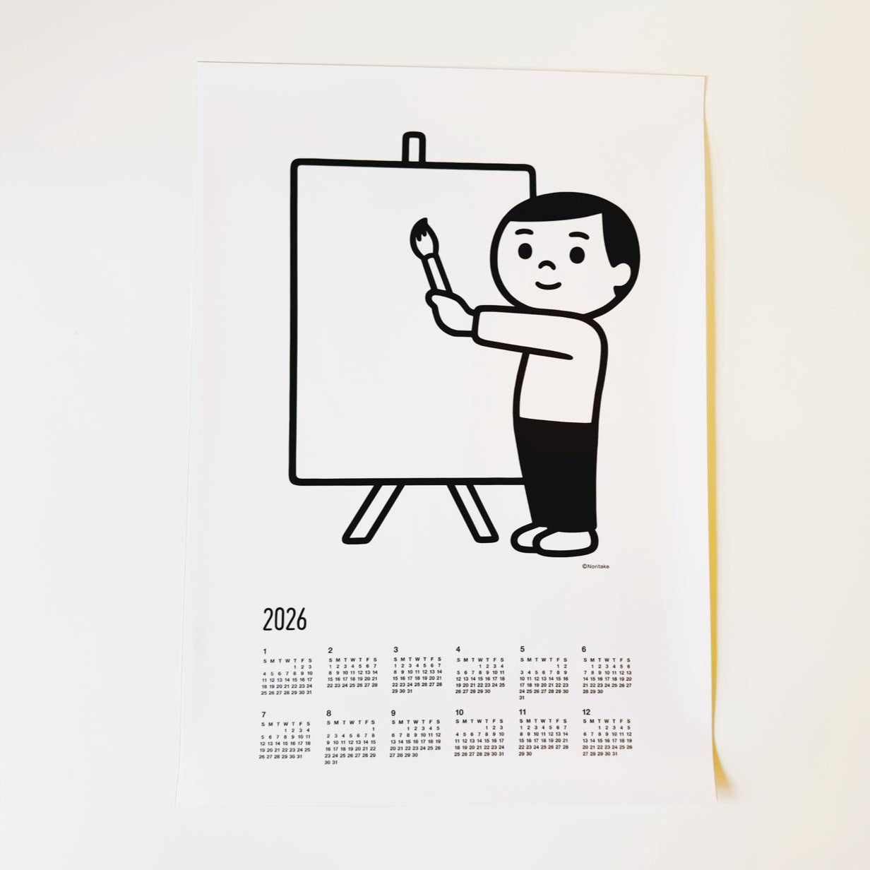 Noritake calendar 2026