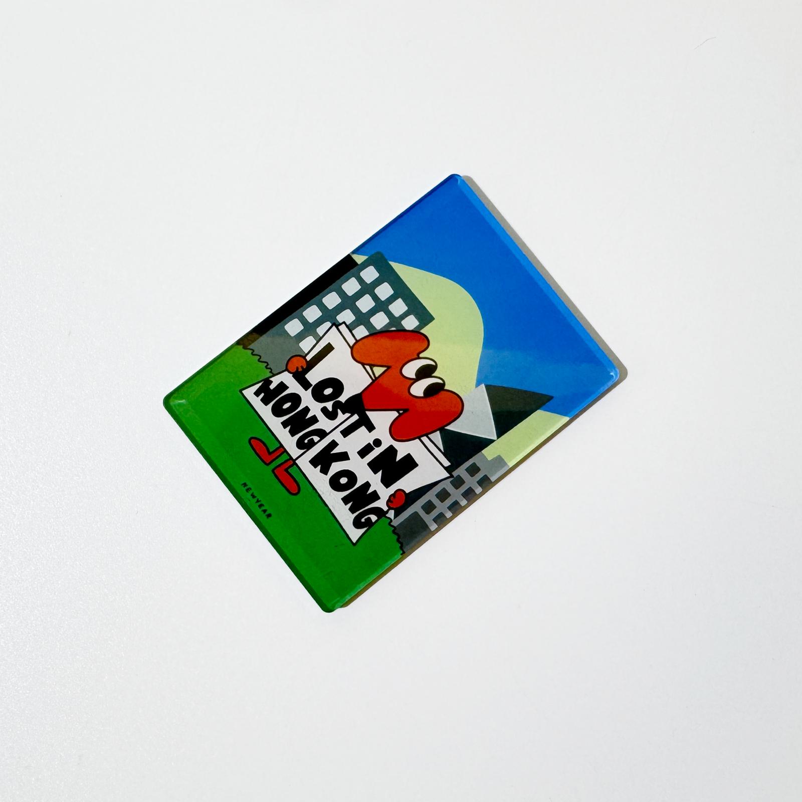 WEDNESDAY magnet Lost in Hong Kong 03
