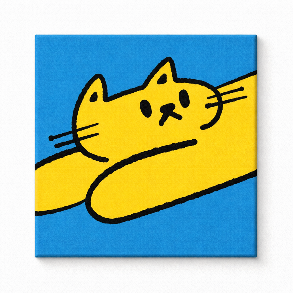Daffy canvas  Neko