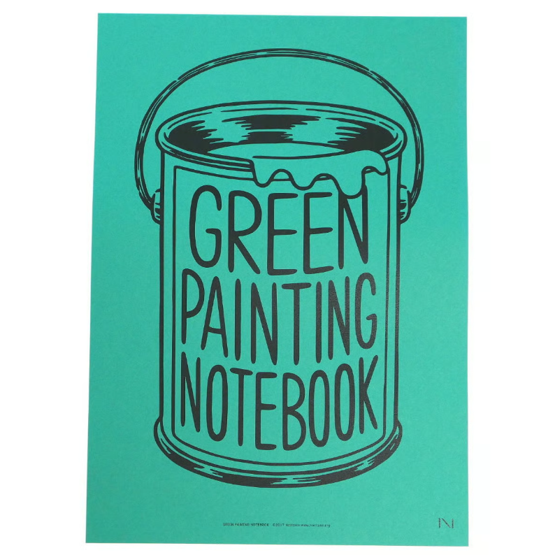 Noritake GREEN PAINTING (A3 poster)